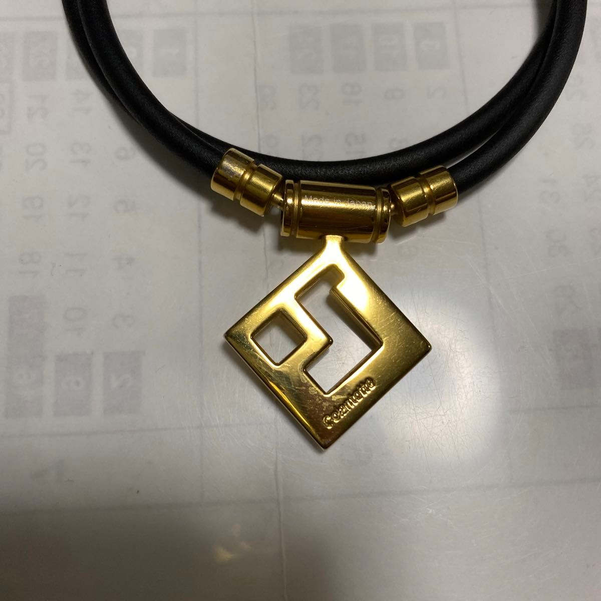 コラントッテ TAO ネックレス AURA ブラック×ゴールド Lサイズ コラントッテ TAO ネックレス AURA ブラック×ゴールド Lサイズ