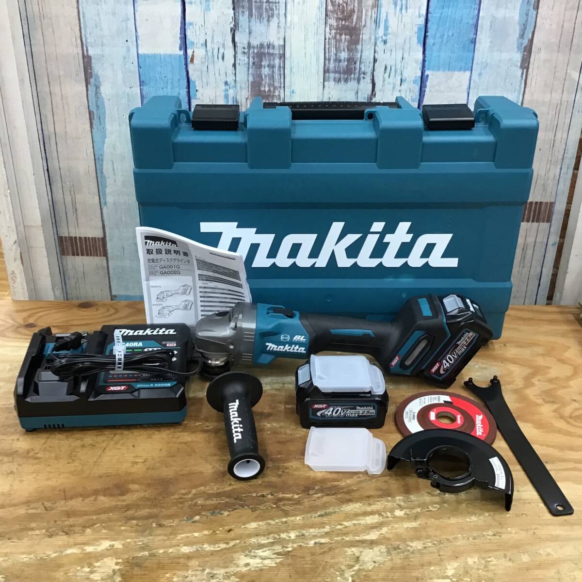 【未使用品】★マキタ(makita) 125mmコードレスディスクグラインダ GA002GRDX