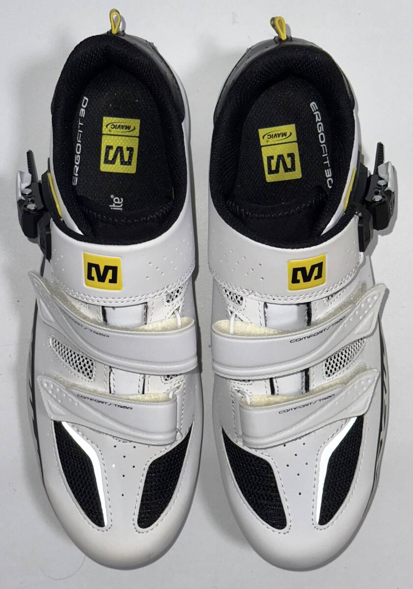 ★MAVIC(マヴィック) Ksyrium Elite(キシリウム エリート) ROAD CYCLING CYCLISME SHOE EU41 1/3 BLACK/White