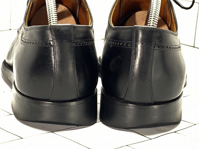  prompt decision SCOTCH GRAIN 25cm leather business shoes Scotch gray n men's black black original leather strut chip real leather dress mcu