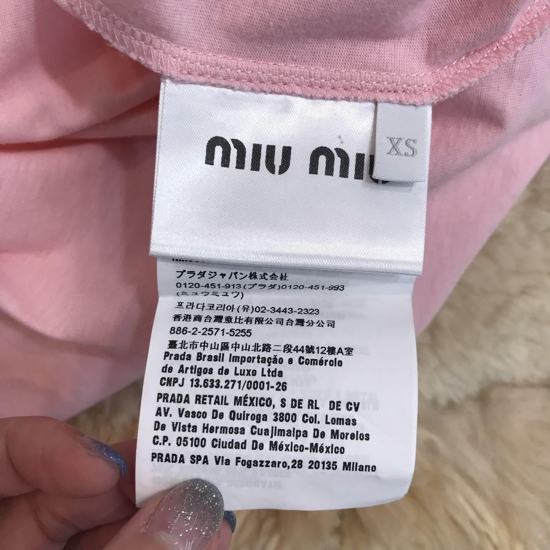 美品 miumiu Tシャツ 猫 キャット ピンク ロゴ|Yahoo!フリマ 美品 miumiu Tシャツ 猫 キャット ピンク ロゴ|Yahoo!フリマ