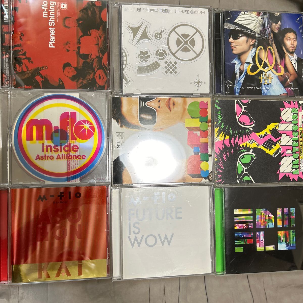 m-flo CD9枚セット Planet Shining/TOUR 2001 EXPO EXPO/The m-flo CD9枚セット Planet Shining/TOUR 2001 EXPO EXPO/The