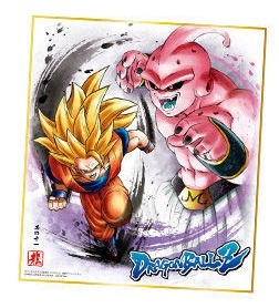 ドラゴンボール 色紙 ゴクウ 悟空 ブウ 08 8 art 超サイヤ人3_★イメージ画像です。