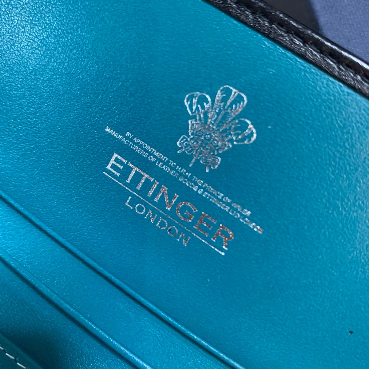 ETTINGER エッティンガー CARD CASE ターコイズ 名刺入れ カード ETTINGER エッティンガー CARD CASE ターコイズ 名刺入れ カード