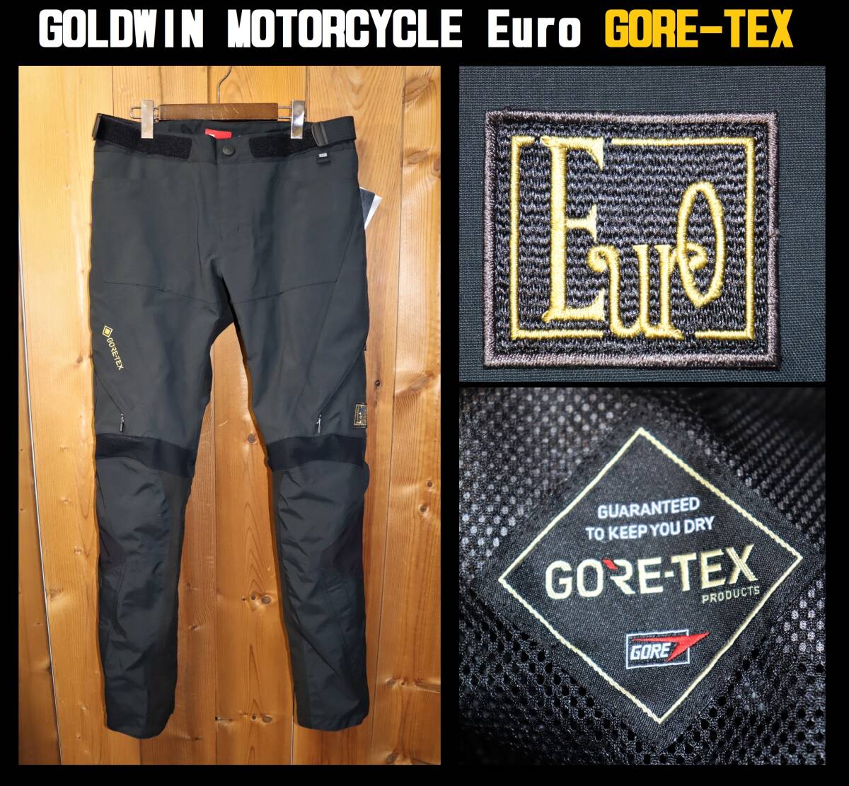 送料無料 特価即決 【未使用】 GOLDWIN MOTORCYCLE Euro GORE 送料無料 特価即決 【未使用】 GOLDWIN MOTORCYCLE Euro GORE