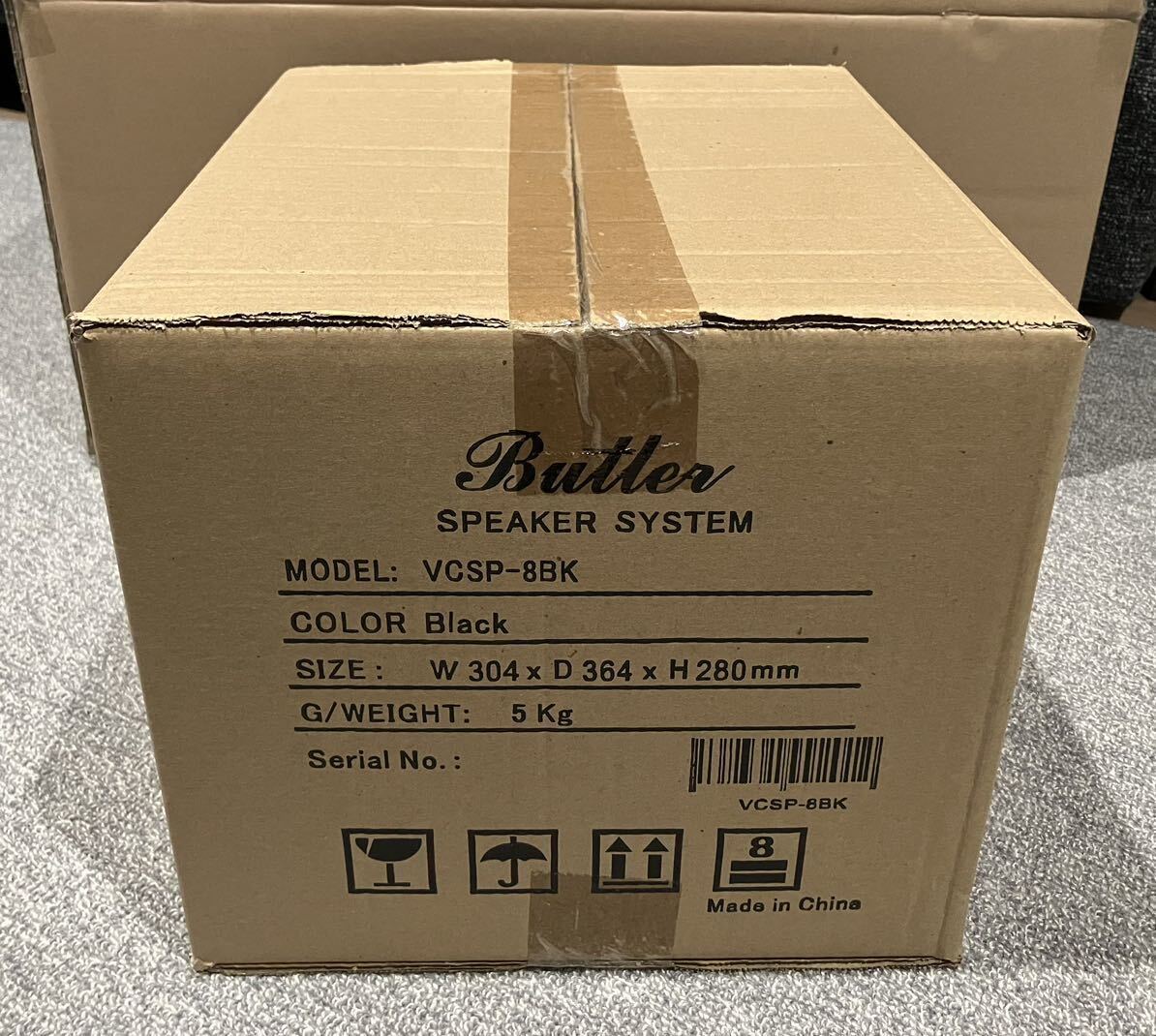 Bibian 比比昂- 新品未開封Butler フルレンジスピーカーVCSP-8BK Bibian 比比昂- 新品未開封Butler フルレンジスピーカーVCSP-8BK