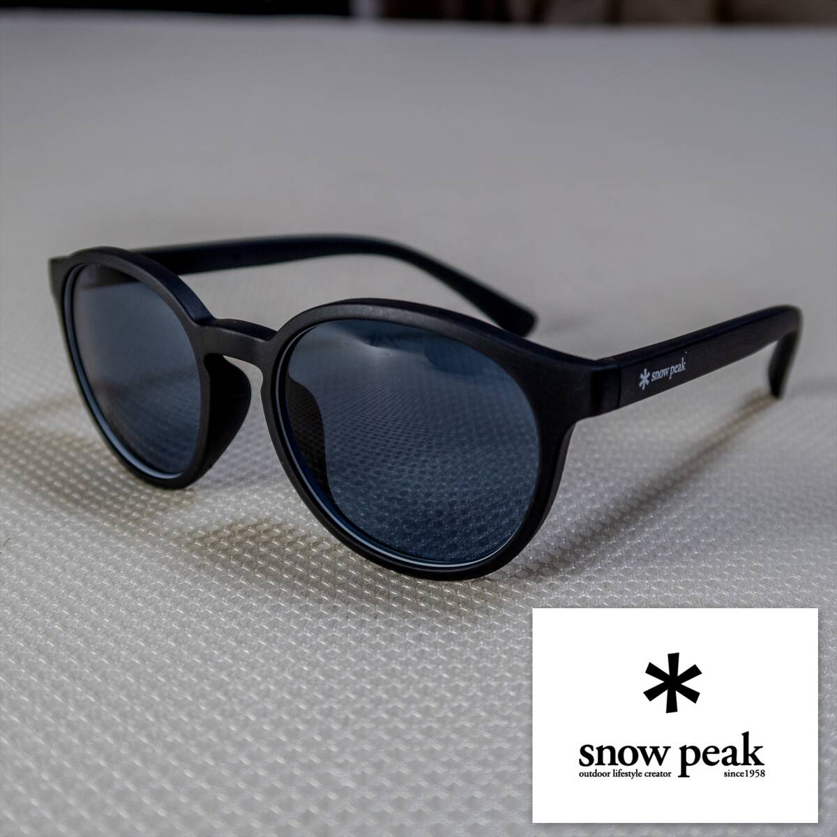 JINS×Snow Peak Rubber SUNGLASSES ジンズ×スノーピーク ラバー JINS×Snow Peak Rubber SUNGLASSES ジンズ×スノーピーク ラバー