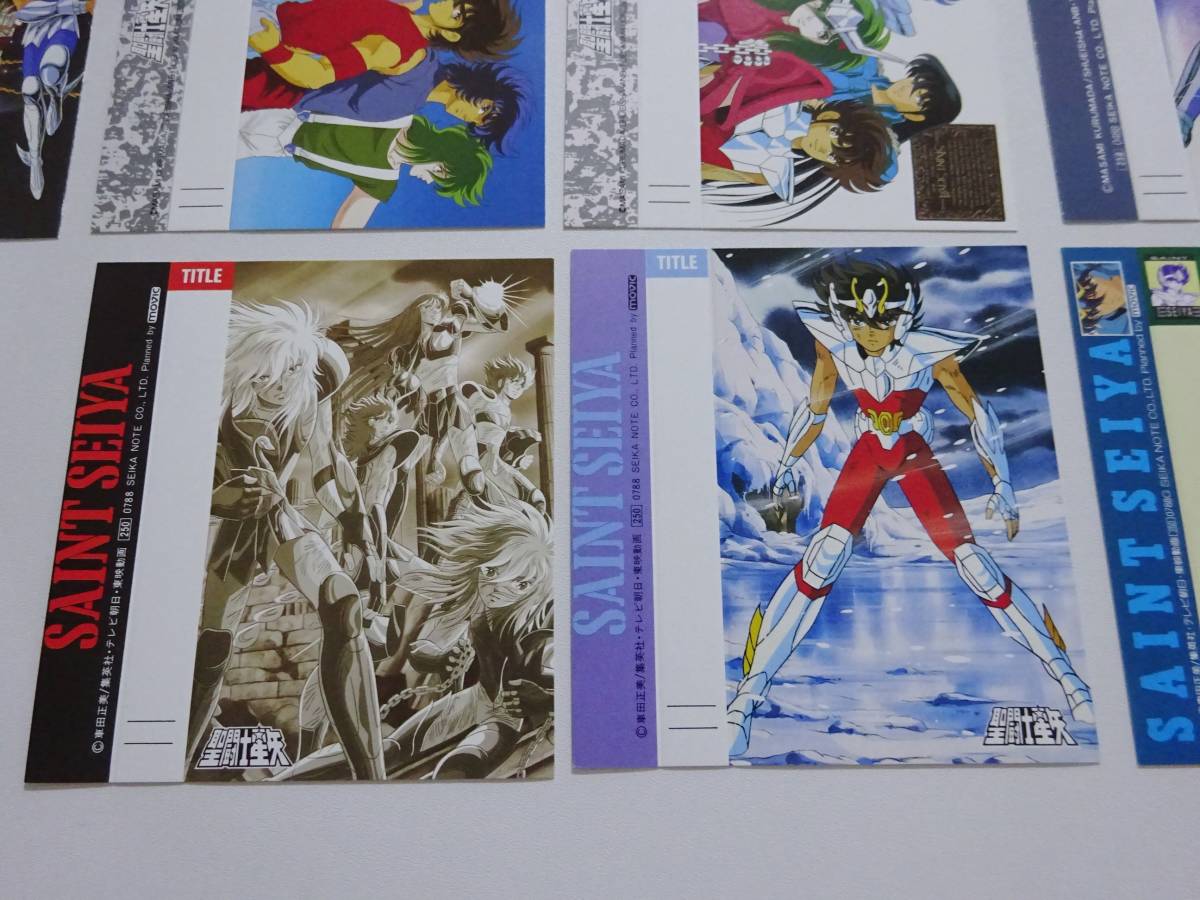 SAINT SEIYA 聖闘士星矢 カセットインデックスカード まとめての画像4