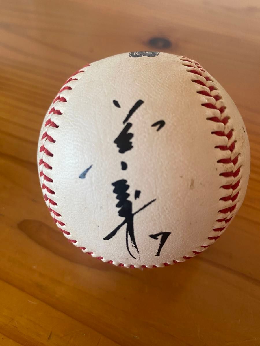 広島東洋カープ プリント サインボール 緒方孝市(9) 野村謙二郎 広島東洋カープ プリント サインボール 緒方孝市(9) 野村謙二郎