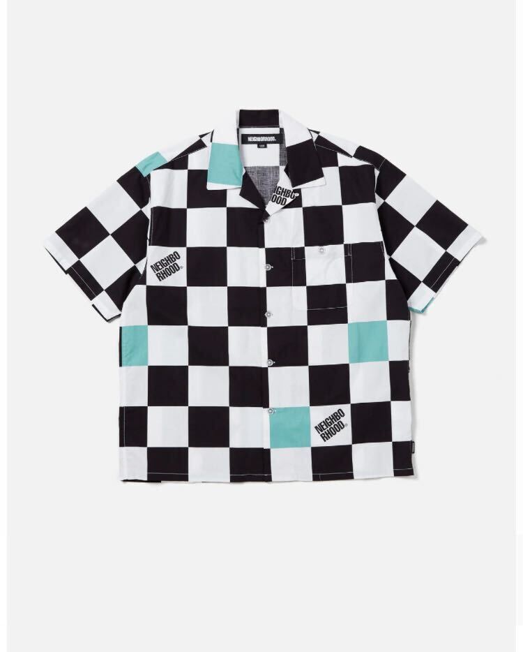 NEIGHBORHOOD CHECKER SHIRT SS ネイバーフッド　チェッカー　半袖シャツ ミント