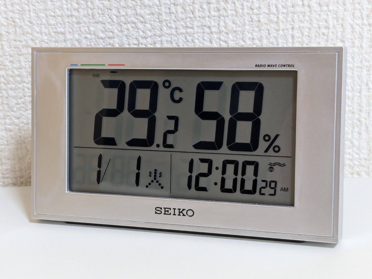 SEIKO セイコークロック BC417S 置き時計 目覚まし時計 電波時計 SEIKO セイコークロック BC417S 置き時計 目覚まし時計 電波時計