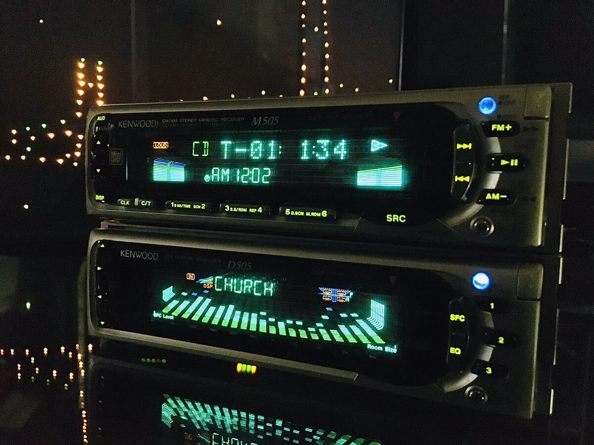 Yahoo!オークション - 当時物 KENWOOD M505 D505 MD CDデッキ Yahoo!オークション - 当時物 KENWOOD M505 D505 MD CDデッキ