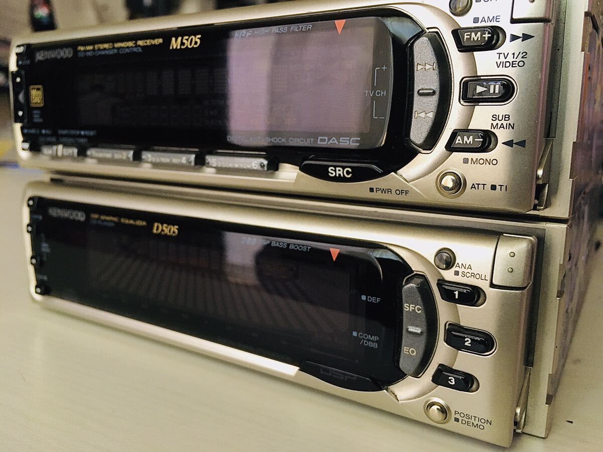 Yahoo!オークション - 当時物 KENWOOD M505 D505 MD CDデッキ Yahoo!オークション - 当時物 KENWOOD M505 D505 MD CDデッキ