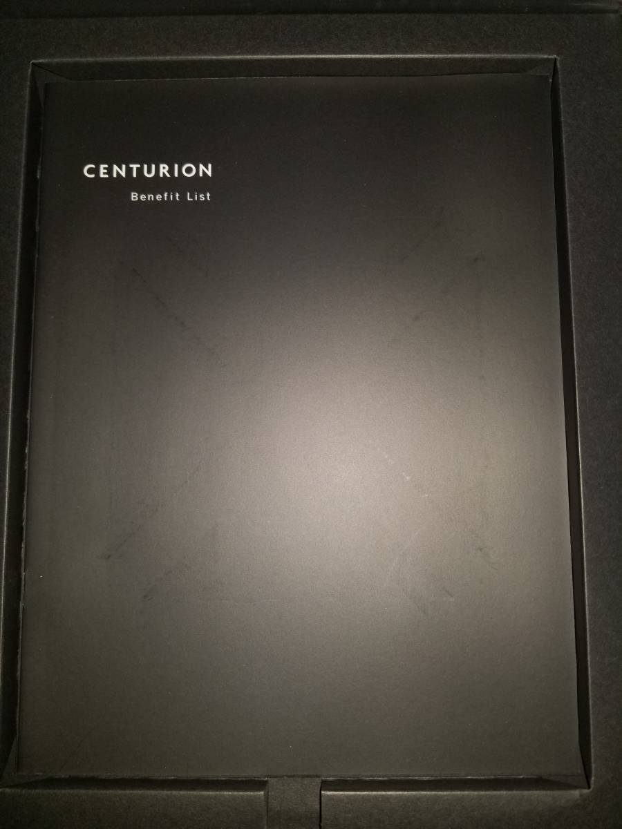新品 冊子付 AMERICAN EXPRESS AMEX アメックス CENTURION 新品 冊子付 AMERICAN EXPRESS AMEX アメックス CENTURION
