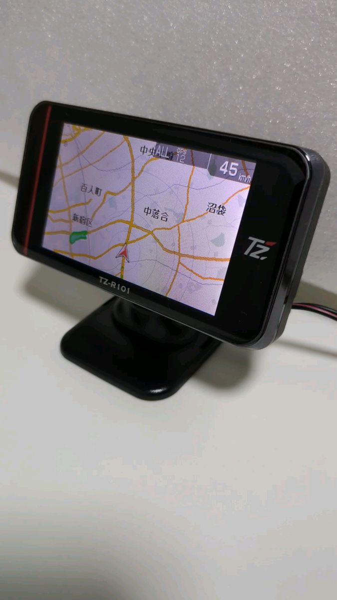 セルスター GPSレーダー探知機 TZ-R101 アシュラ　動作確認済み　地図表示　データアップデート済　フルセット　即使用可能