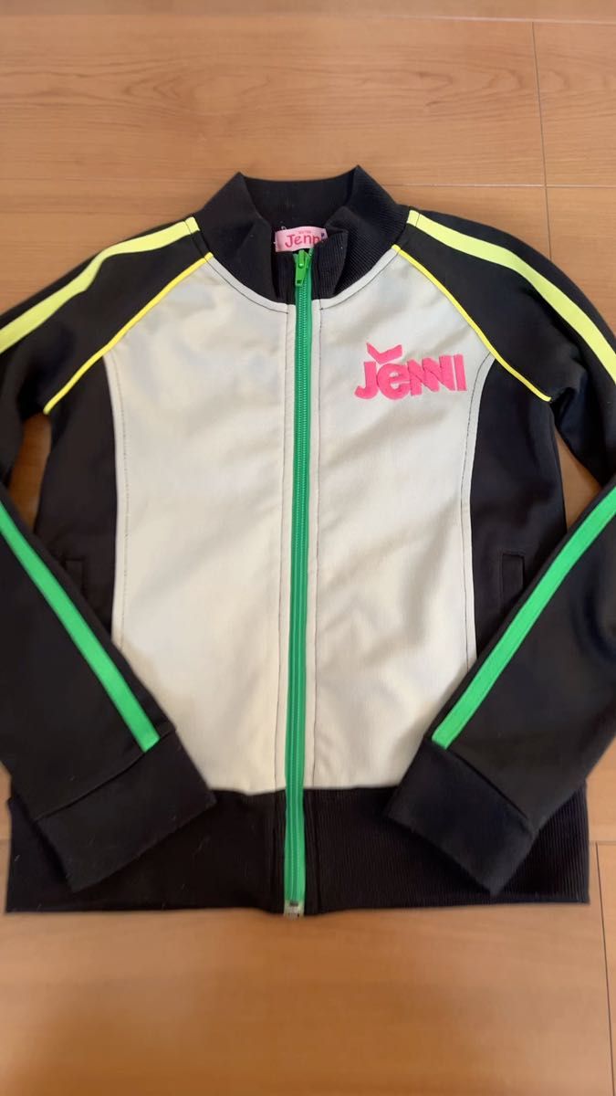 JENNI ジャージ 130 フルジップ キッズ