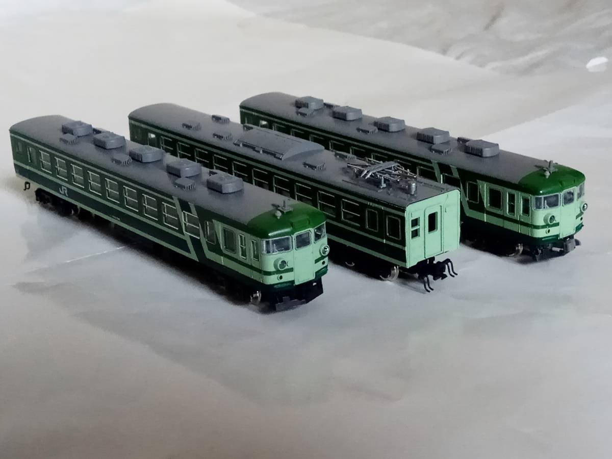【即決】 JR東日本 165系直流近郊型電車 ムーンライト (緑)【動力無し】_画像1