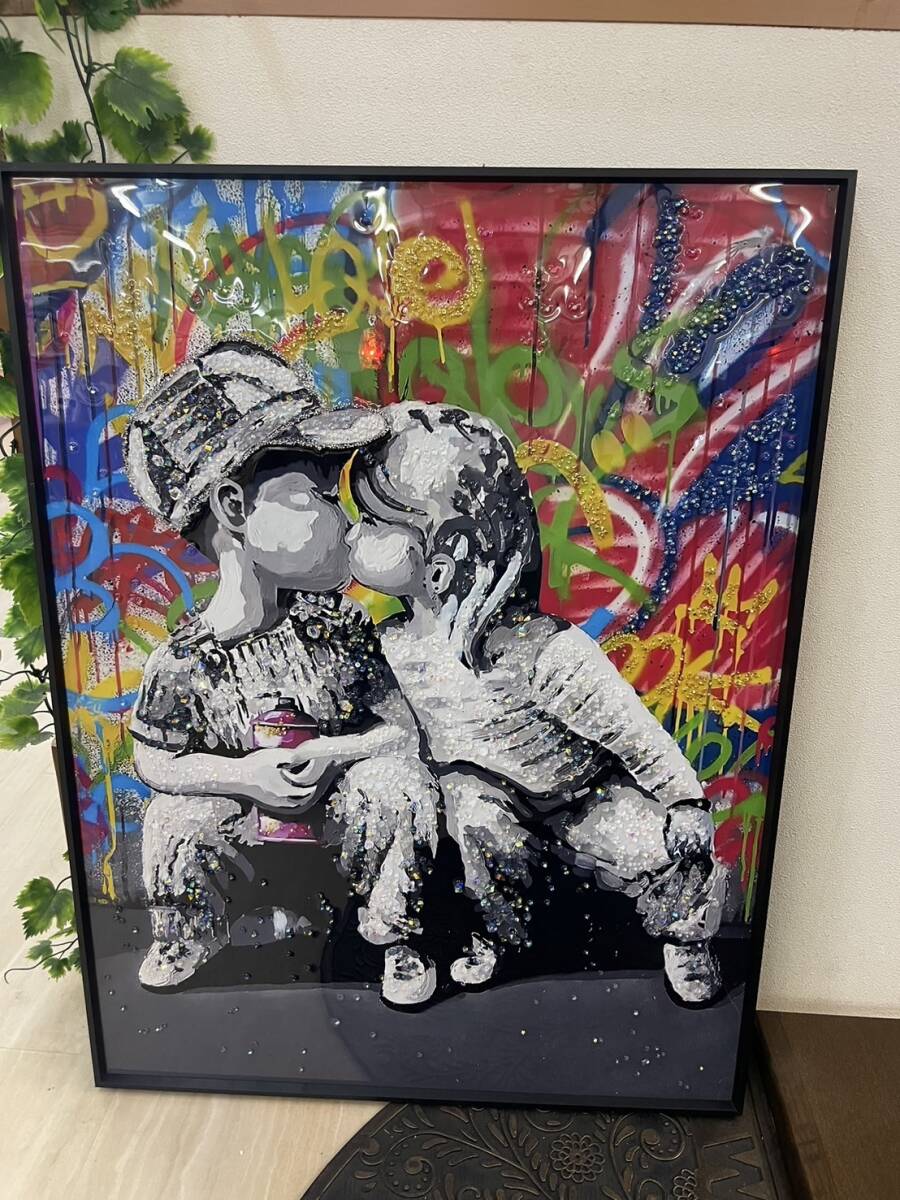 水晶絵 アートパネル クリスタル 立体 絵画 アート POP カラフル 水晶絵 アートパネル クリスタル 立体 絵画 アート POP カラフル