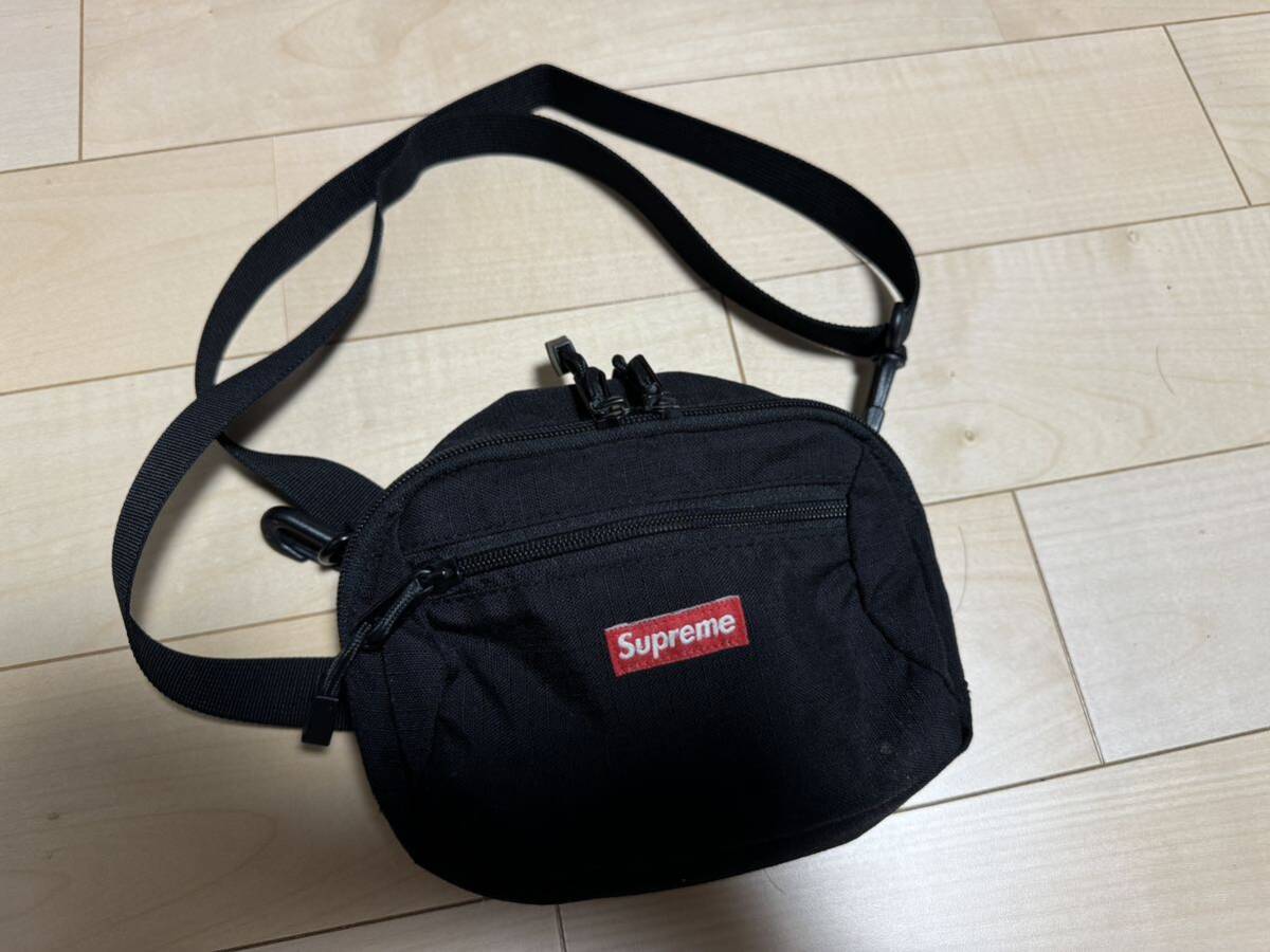 Supreme 12aw utiljty shoulder bag black Supreme 12aw utiljty shoulder bag black