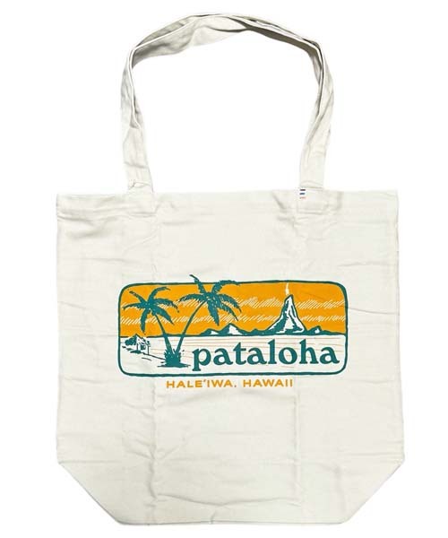 パタゴニア トート バッグ ハレイワ 2017 PATAGONIA SANDYSCAPE MARKET TOTE BAG HALEIWA HAWAII ハワイ 限定 エコ 店舗 限定 パタロハ