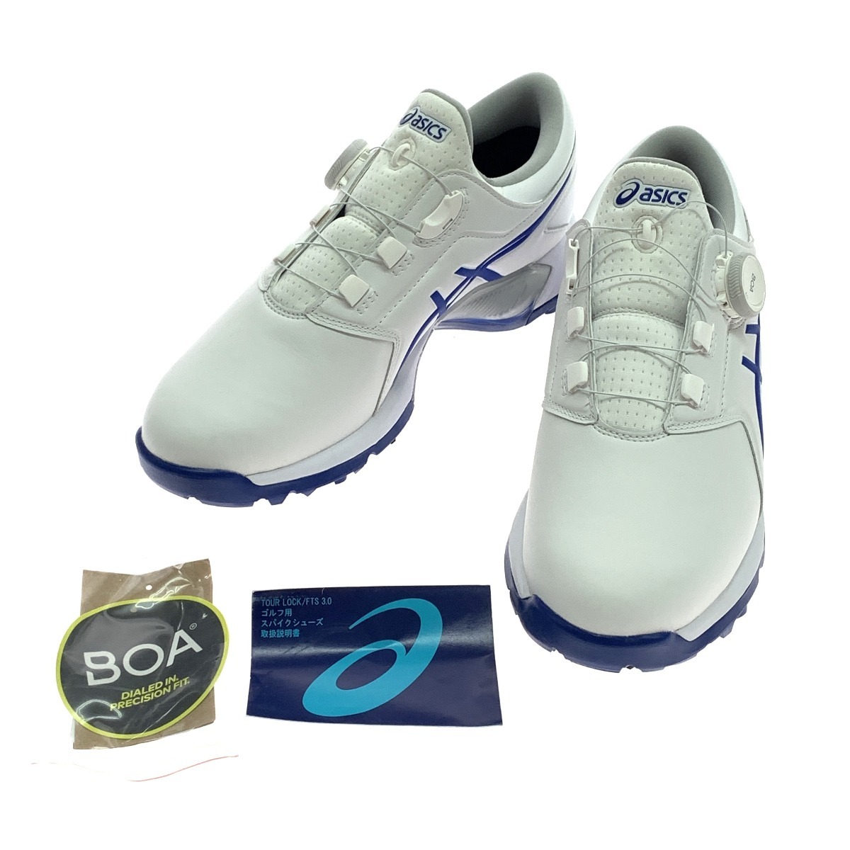 $$ asics アシックス ゴルフシューズ SIZE 25cm GEL-ACE ホワイト 未使用に近い