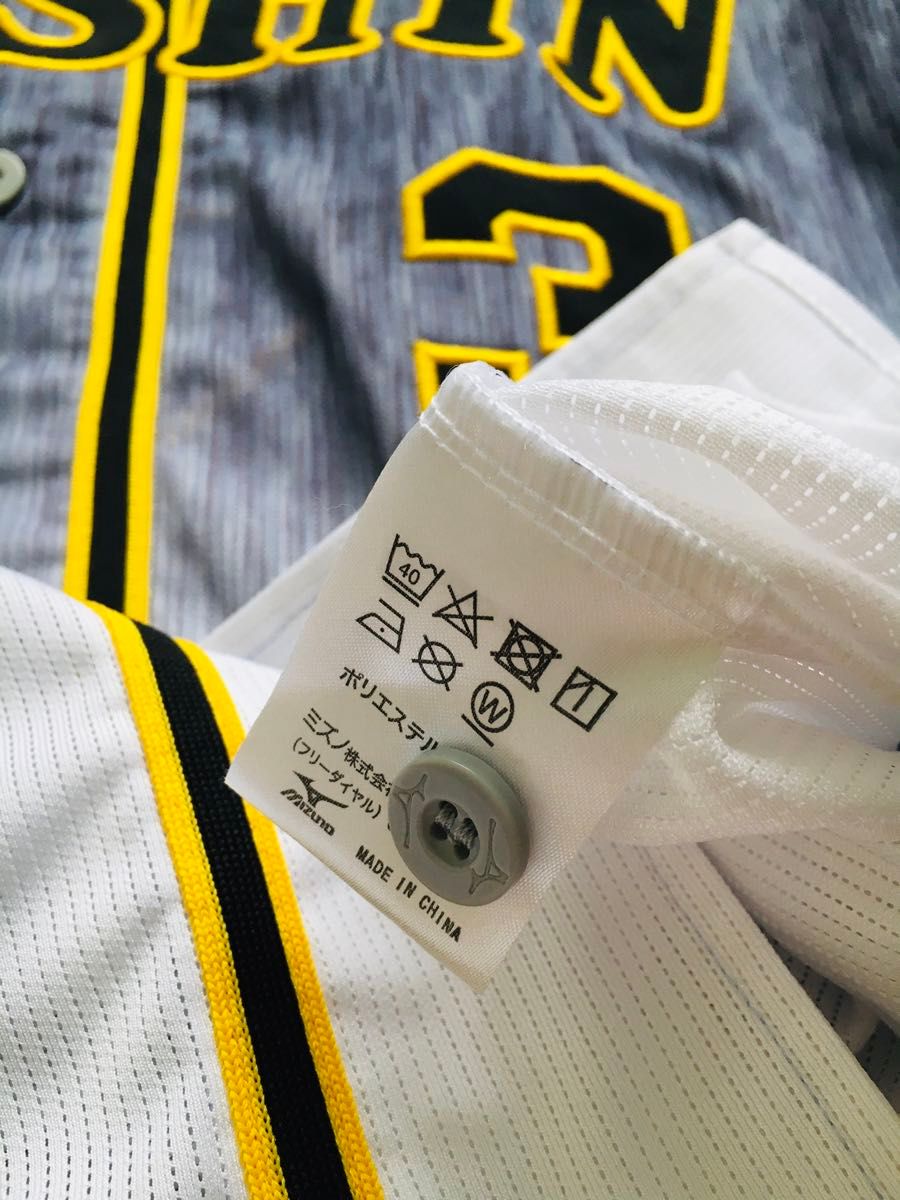 阪神タイガース 大山悠輔 ビジター ユニフォーム 刺繍 大山 阪神タイガース 大山悠輔 ビジター ユニフォーム 刺繍 大山