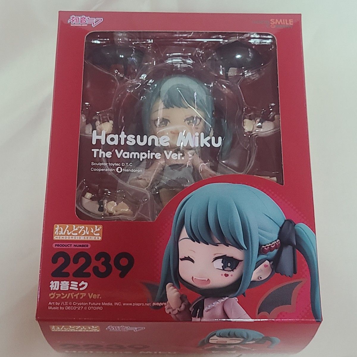 ねんどろいど 初音ミク ヴァンパイア Ver フィギュア ねんどろいど 初音ミク ヴァンパイア Ver フィギュア