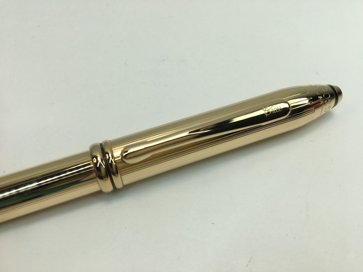 希少レア 極美品 クロス CROSS タウンゼント 18KTゴールド 金張 希少レア 極美品 クロス CROSS タウンゼント 18KTゴールド 金張