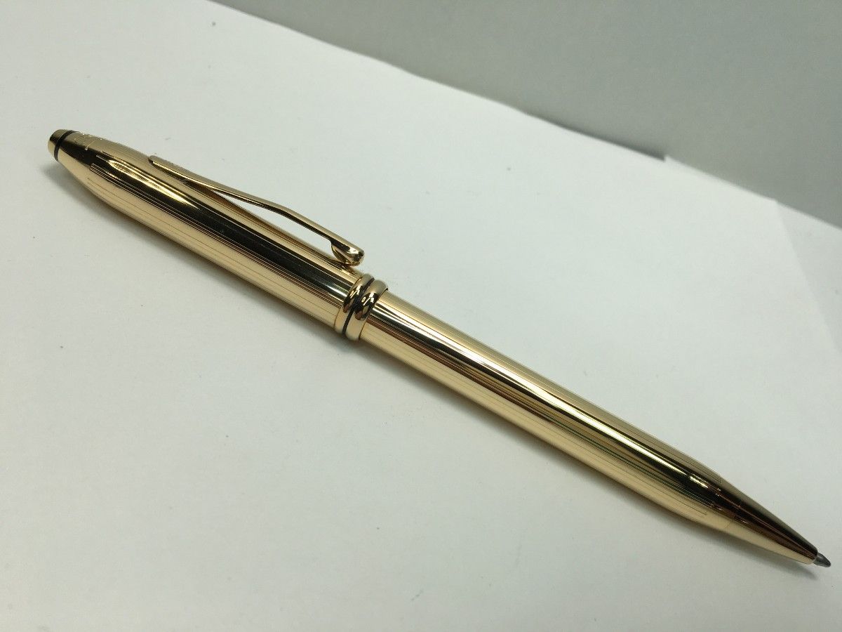 希少レア 極美品 クロス CROSS タウンゼント 18KTゴールド 金張 希少レア 極美品 クロス CROSS タウンゼント 18KTゴールド 金張