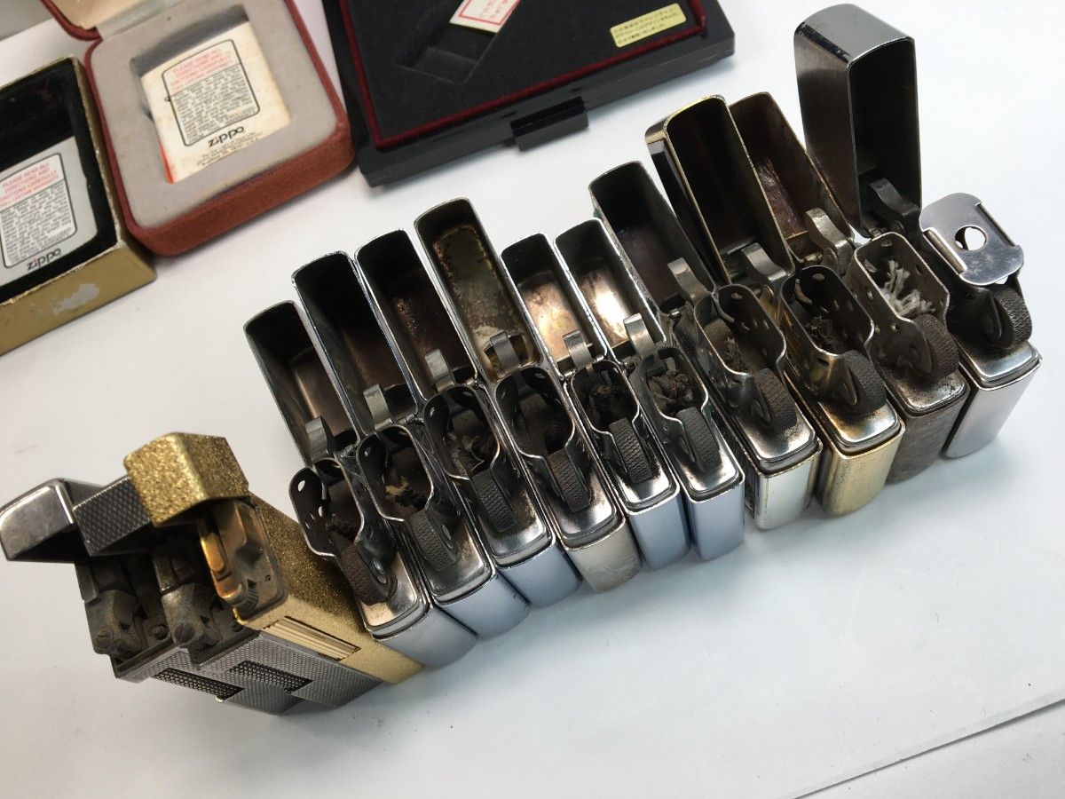 ダンヒル dunhill ジッポー Zippo等 オイル/ガスライター 13個 ダンヒル dunhill ジッポー Zippo等 オイル/ガスライター 13個