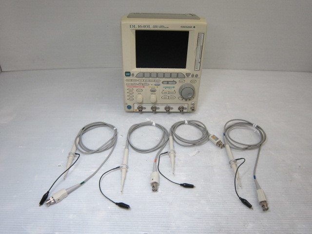 日本初の YOKOGAWA (09002) デジタルオシロスコープ DL1640L 200MHz 電気計測器