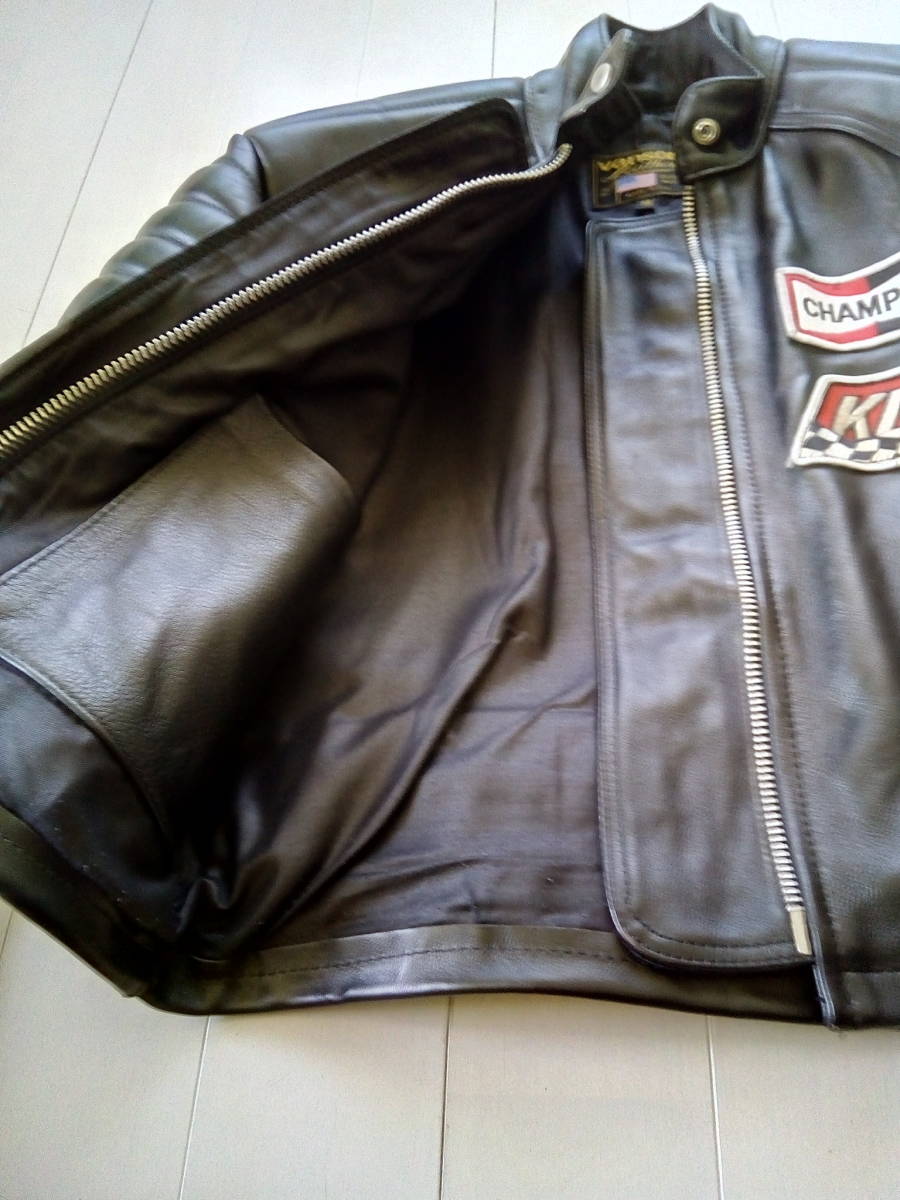 ライダース革ジャンバンソンVANSON TC 36サイズ デイズ・オブ