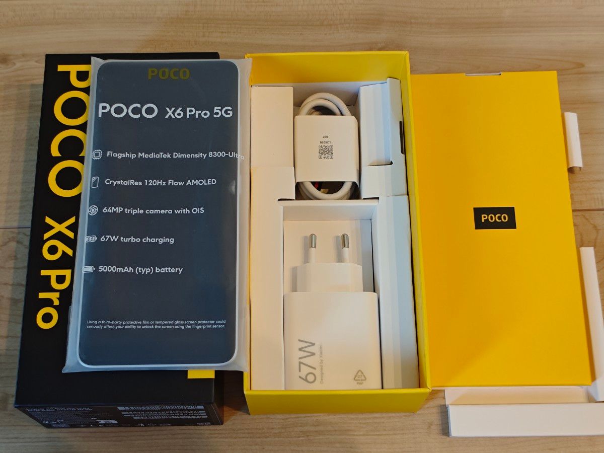 Xiaomi POCO X6 PRO グローバル版 グレー SIMフリー 8GB/256GB Xiaomi POCO X6 PRO グローバル版 グレー SIMフリー 8GB/256GB