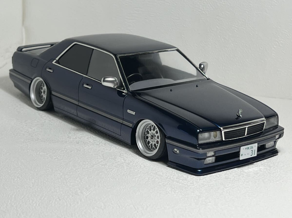 Yahoo!オークション - アオシマ1/24 Y31シーマ大林仕様 '89完成品 Yahoo!オークション - アオシマ1/24 Y31シーマ大林仕様 '89完成品