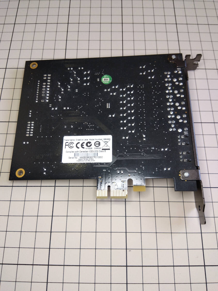 CreativeklieitibSound Blaster X-Fi Titanium SB0880 PCI Express sound card free shipping 