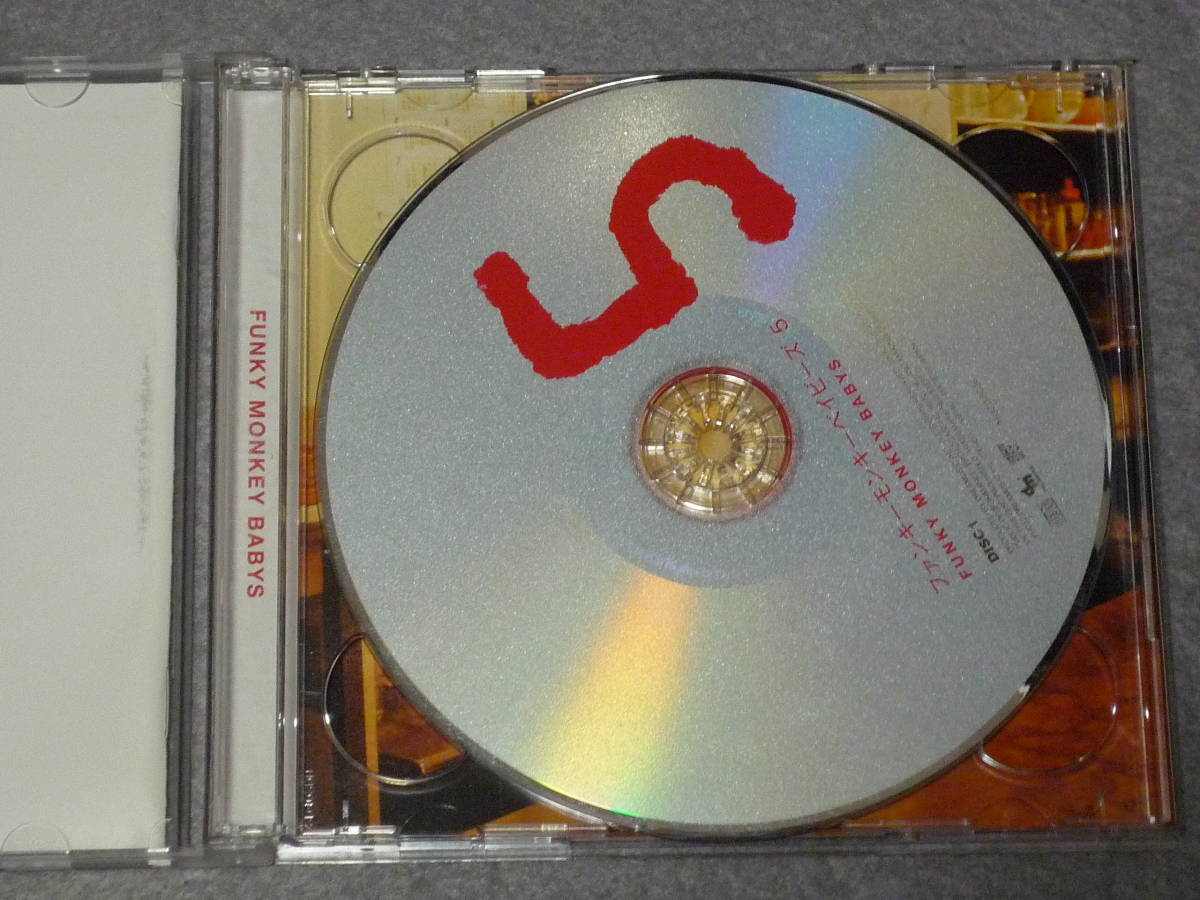 K38 ファンキーモンキーベイビーズ 5 /FUNKY MONKEY BABYS [CD+DVD]_画像3