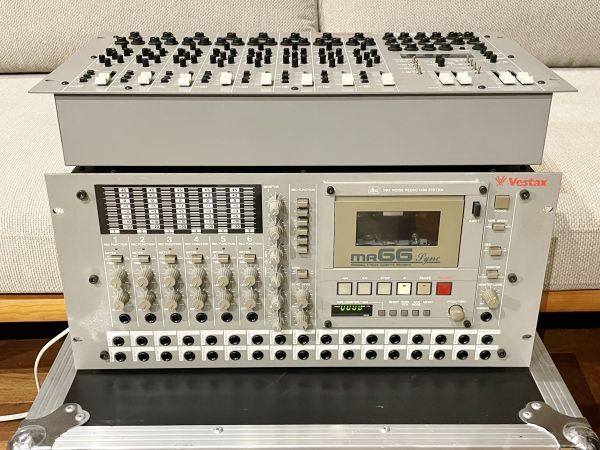 Vestax MR66 RMC-8000 set cassette MTR mixer operation goods Vestax MR66 RMC-8000 set cassette MTR mixer operation goods