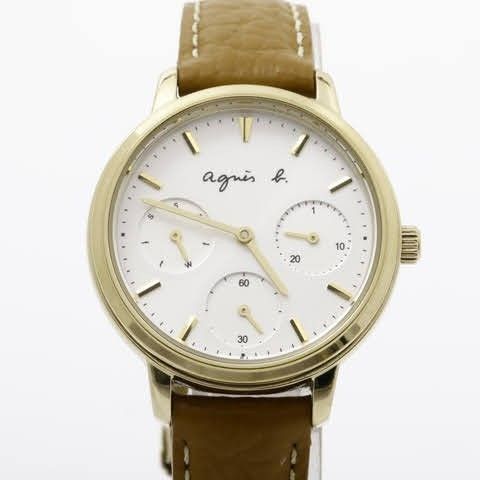 agnes b アニエスベー サム レディース クオーツ腕時計 VD75 agnes b アニエスベー サム レディース クオーツ腕時計 VD75