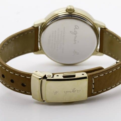 agnes b アニエスベー サム レディース クオーツ腕時計 VD75 agnes b アニエスベー サム レディース クオーツ腕時計 VD75