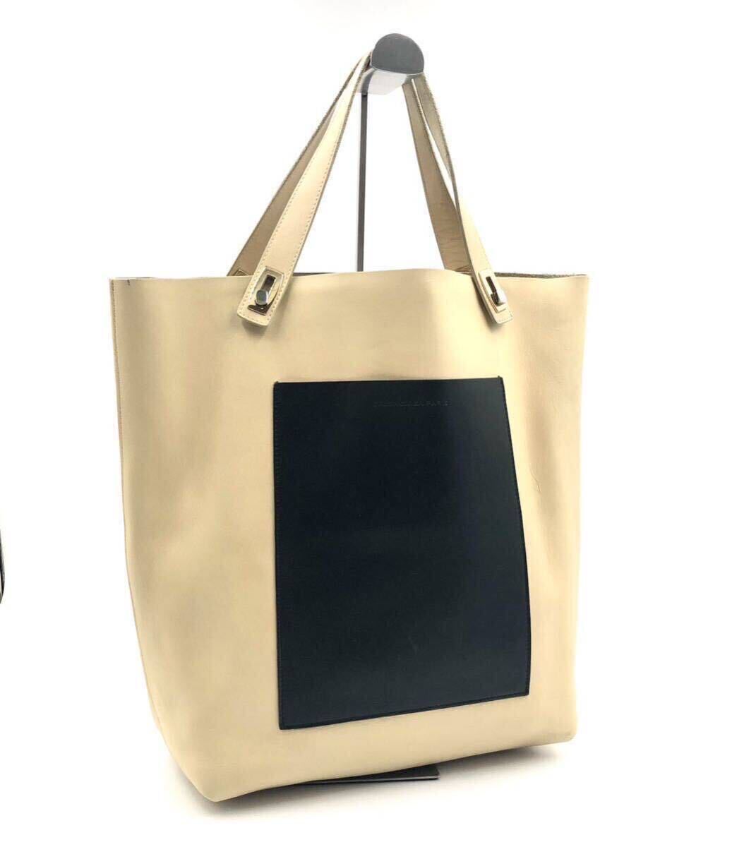 BALENCIAGA バレンシアガ オールレザー トートバッグ バイカラー BALENCIAGA バレンシアガ オールレザー トートバッグ バイカラー