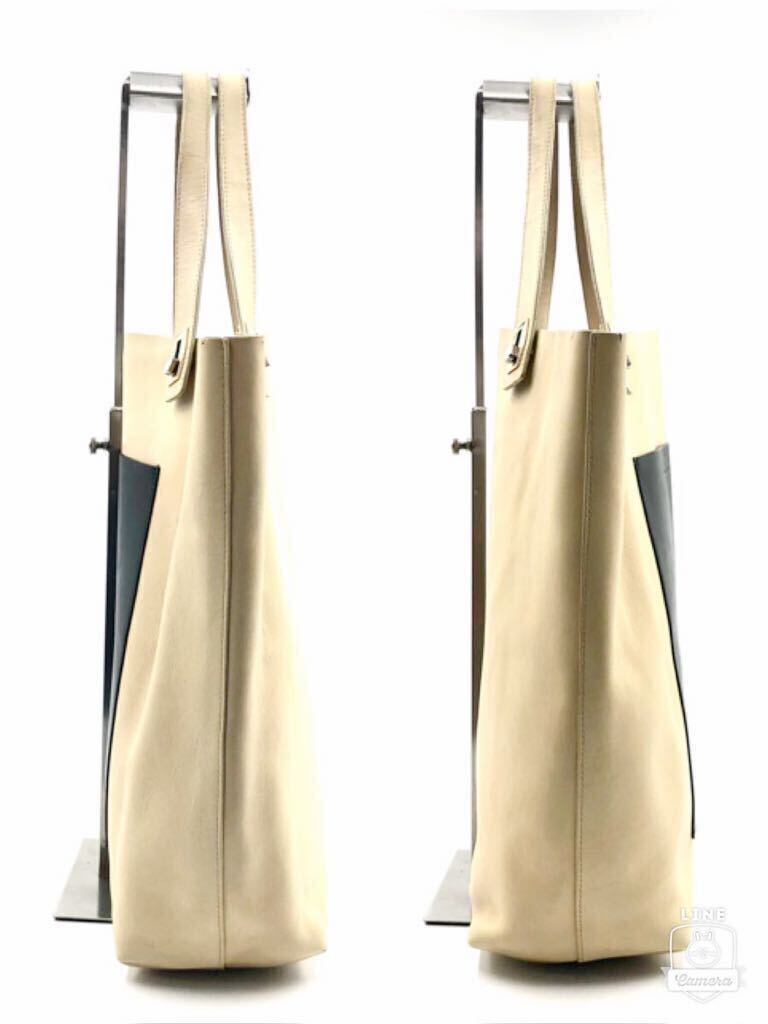 BALENCIAGA バレンシアガ オールレザー トートバッグ バイカラー BALENCIAGA バレンシアガ オールレザー トートバッグ バイカラー