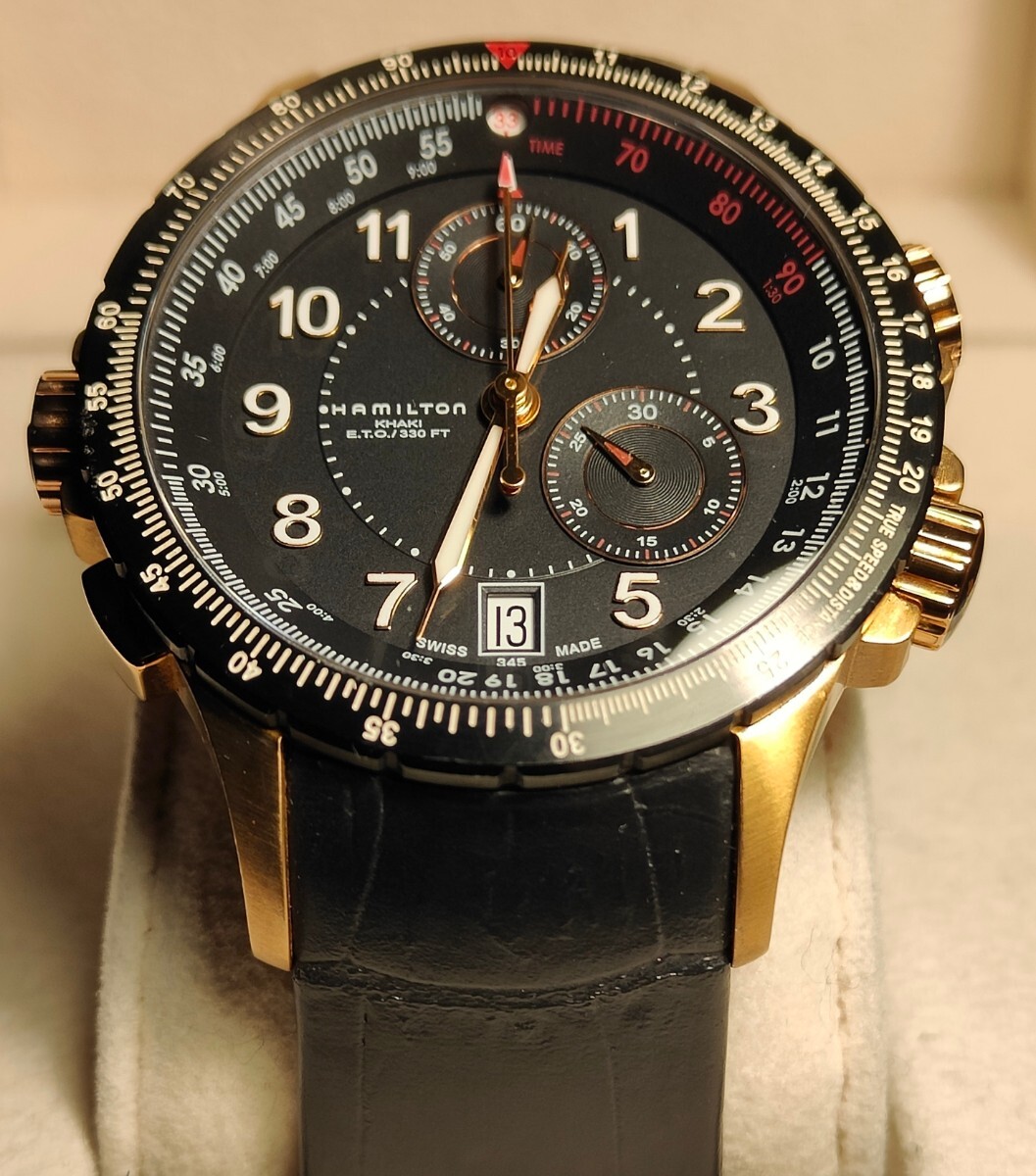 送料無料 超希少 ゴールド・ブラック Hamilton khaki eto 送料無料 超希少 ゴールド・ブラック Hamilton khaki eto