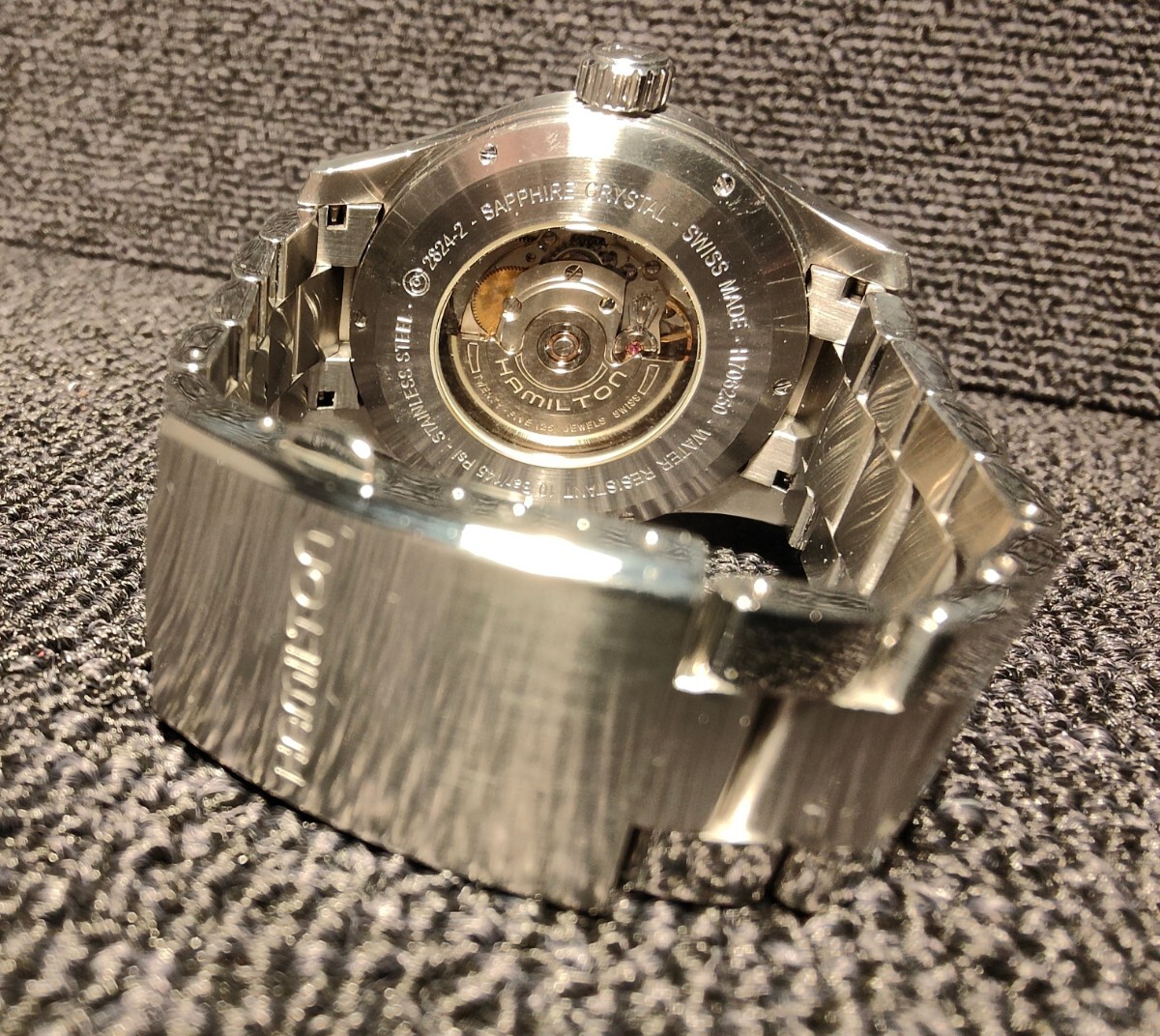 送料無料 大型44mm Hamilton KHAKI Field Automatic ハミルトン 送料無料 大型44mm Hamilton KHAKI Field Automatic ハミルトン