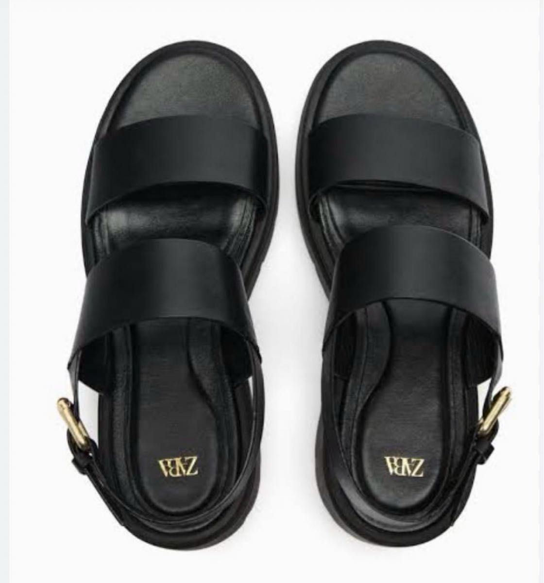 ZARA レザートラックソール サンダル 新品未使用|Yahoo!フリマ ZARA レザートラックソール サンダル 新品未使用|Yahoo!フリマ