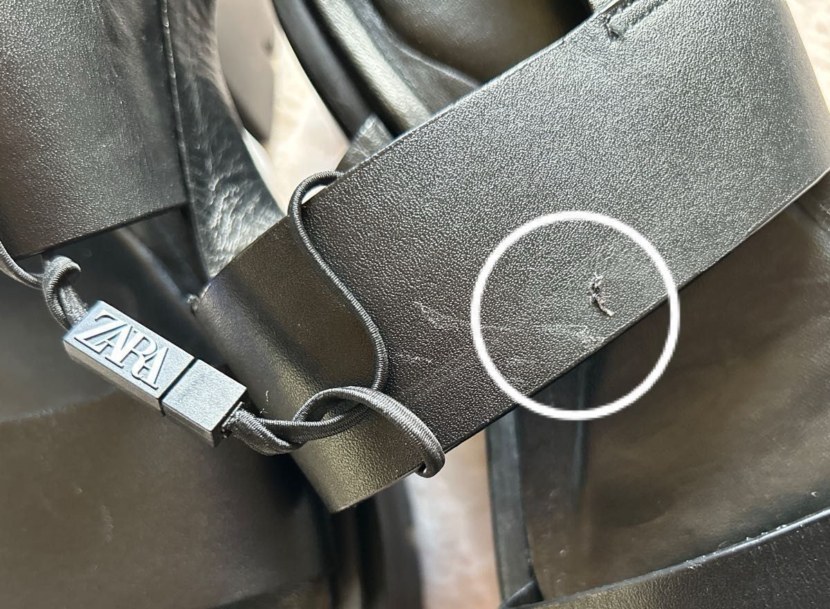 ZARA レザートラックソール サンダル 新品未使用|Yahoo!フリマ ZARA レザートラックソール サンダル 新品未使用|Yahoo!フリマ