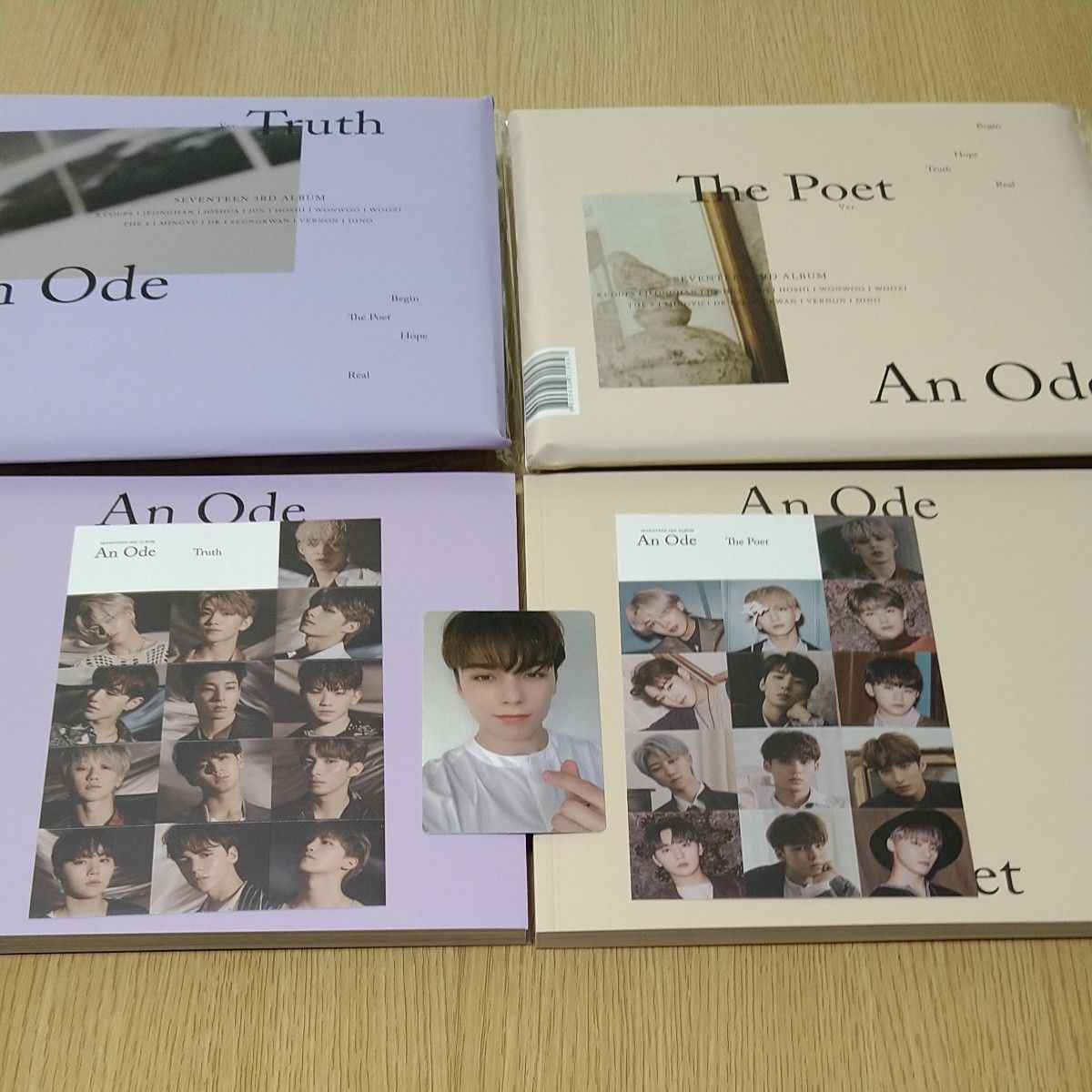 An Ode (VER.2 /The Poet) トレカ seventeen SEVENTEEN An Ode バーノントレカ|Yahoo!フリマ(旧PayPayフリマ)