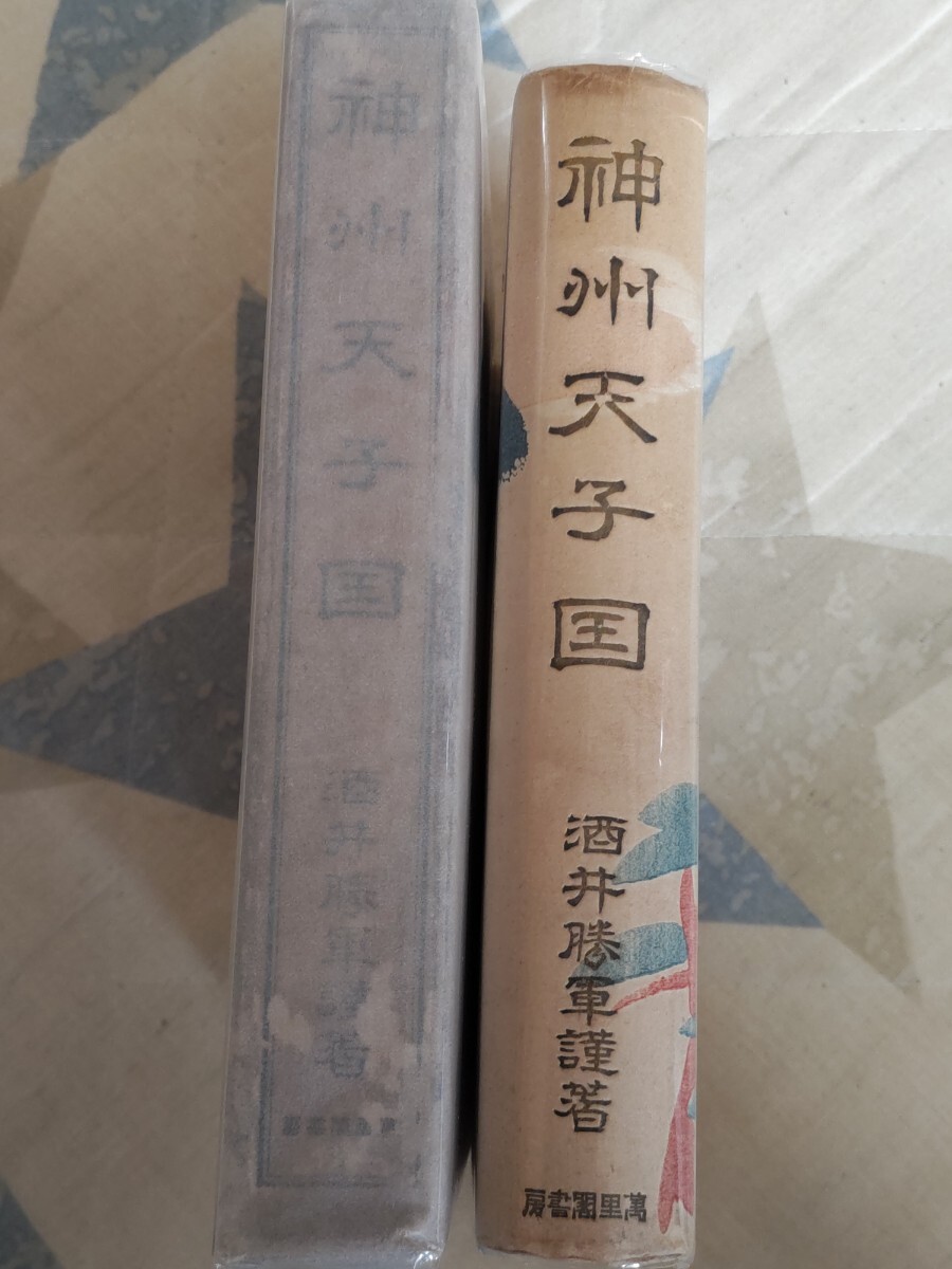 即決☆【日本ユダヤ同祖論】酒井勝軍『神州天子国』昭和3年・凾 即決☆【日本ユダヤ同祖論】酒井勝軍『神州天子国』昭和3年・凾