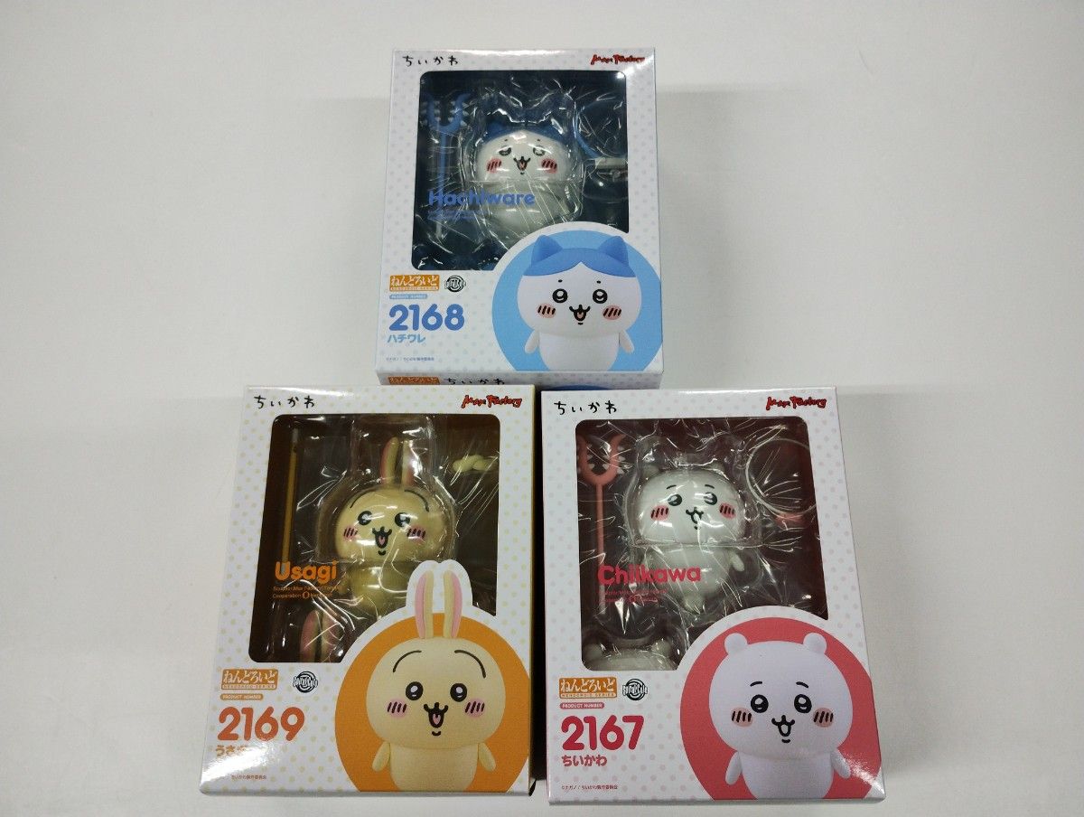 未開封 3点セット ねんどろいど ちいかわ ハチワレ うさぎ 2167 未開封 3点セット ねんどろいど ちいかわ ハチワレ うさぎ 2167