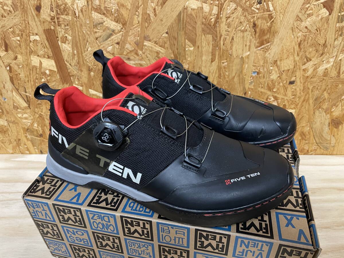 ファイブテン SPD BOA シューズ KESTREL US8.5 (26.5cm) 中古品 FIVE TEN 5.10 MTB