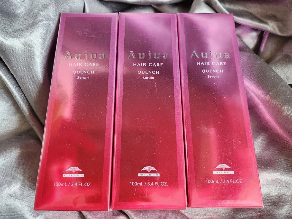 Aujua HAIR CARE QUENCH Serum 100ml 3本セット Aujua HAIR CARE QUENCH Serum 100ml 3本セット